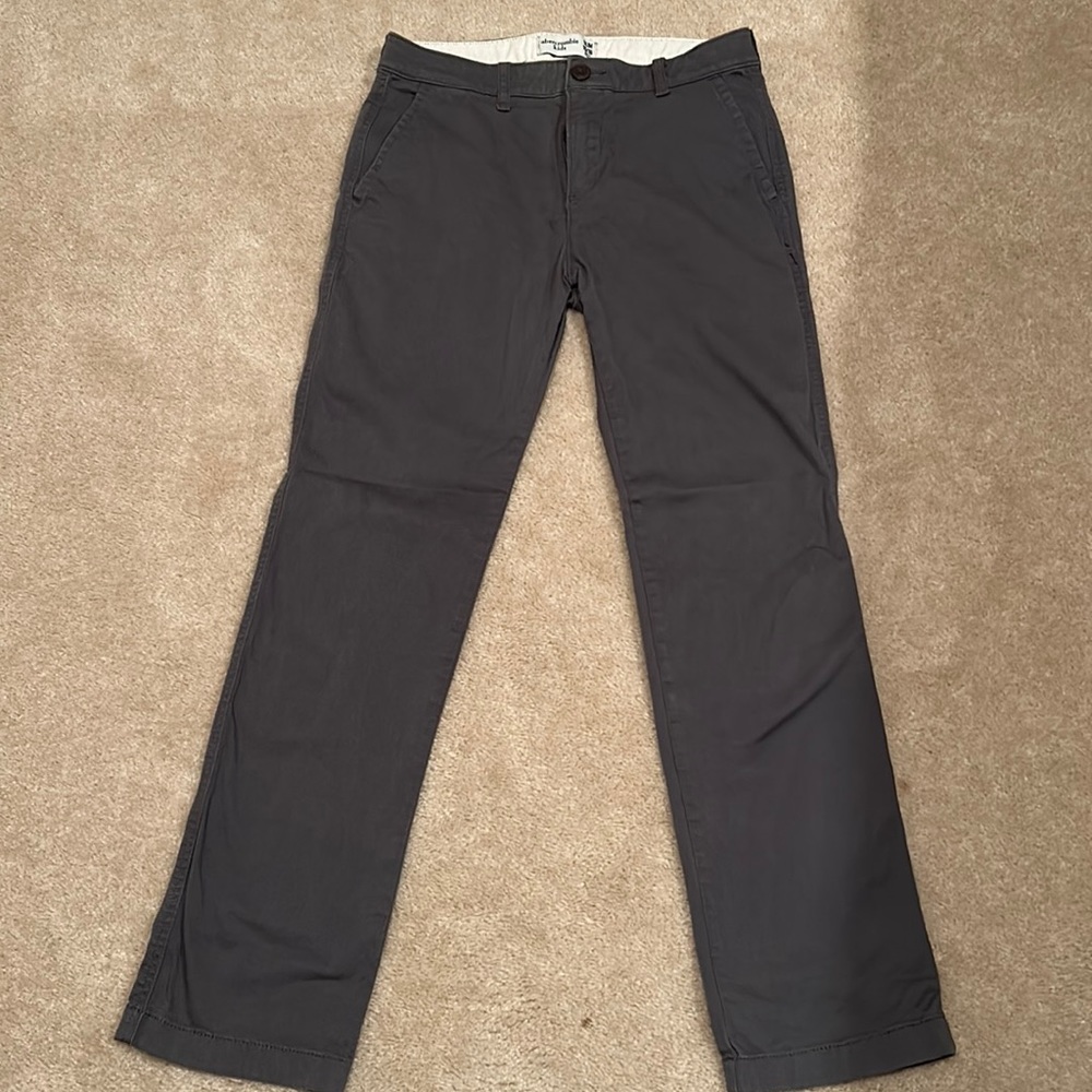 Boys Abercrombie kids cotton pants. Size 15/16 slim.